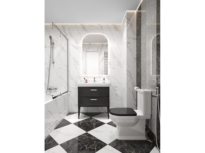 Ванная комната Коррер классическая 