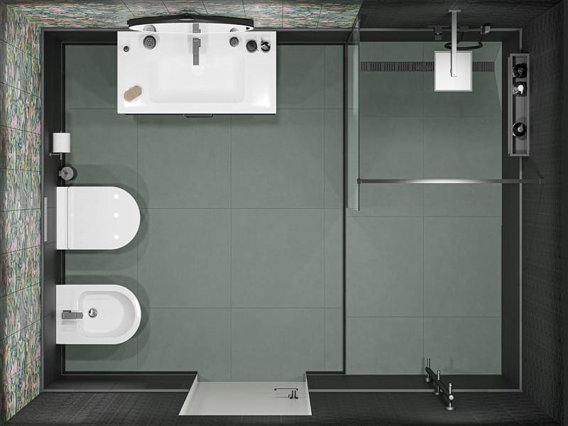 Совмещенный санузел Альвао