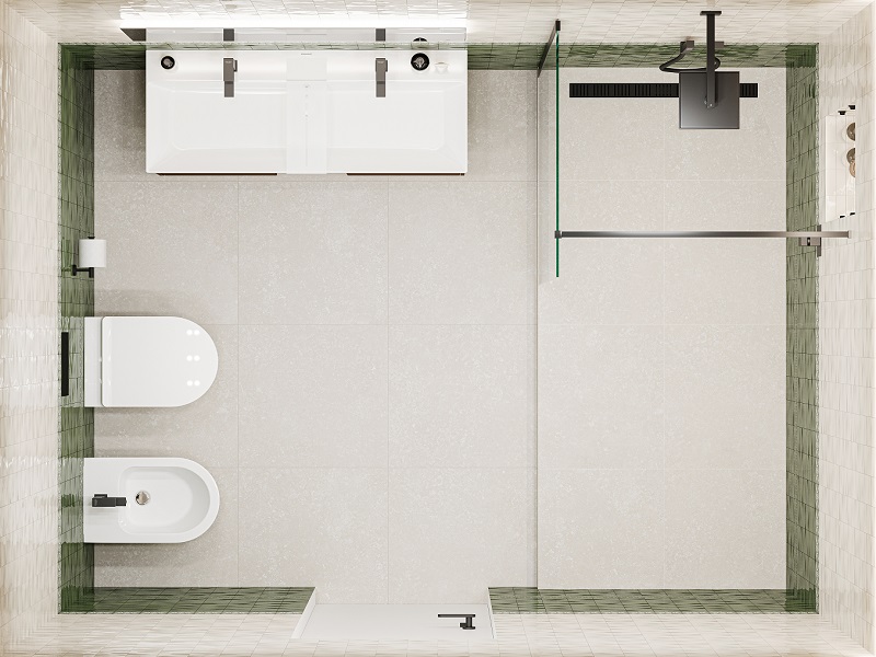 Ванная комната с душевой зоной Бахия / Касабланка Ванная комната с душевой зоной Бахия / Касабланка