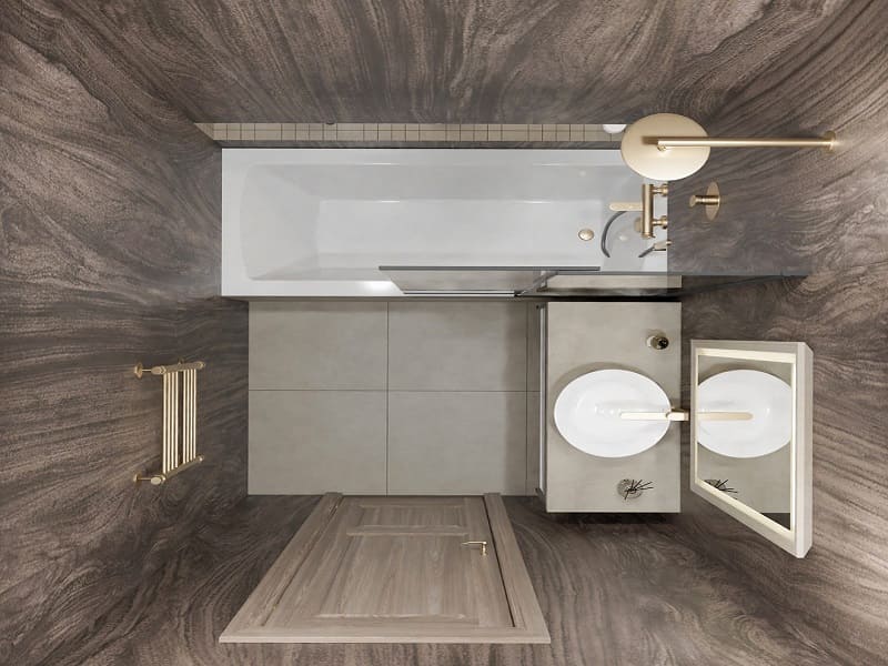 Ванная Про Чементо / Ноче Ванная Про Чементо / Ноче