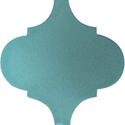 Арабески Майолика бирюза глянцевый 26x30x0,7 Арабески Майолика бирюза глянцевый 26x30x0,7