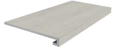 Ступень клеёная Сан-Марко серый светлый матовый 33x80x0,9