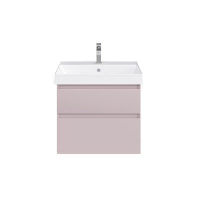 Тумба Cubo/Кубо подвесная с ящиками 60, мальва матовая Тумба Cubo/Кубо подвесная с ящиками 60, мальва матовая