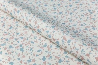 Обои виниловые на флизелиновой основе Семинато мотив, бежево-голубой Обои виниловые на флизелиновой основе Семинато мотив, бежево-голубой