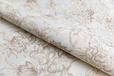 Обои виниловые Азулежу мотив, бежевый Обои виниловые Азулежу мотив, бежевый