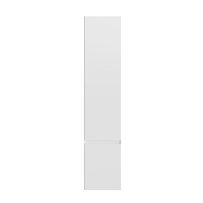 Пенал Cubo/Кубо подвесной левый 165, белый матовый