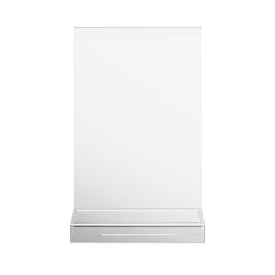 Полка Анголо для душевых ограждений, прозрачная