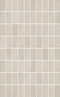 Декор Сияние мозаичный глянцевый 25x40x0,8