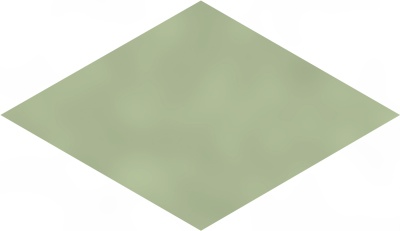 Декор Риад зелёный светлый глянцевый 13,5x7,8x0,9