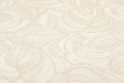 Обои виниловые на флизелиновой основе Мираж база универсальная, бежевый светлый, листья Обои виниловые на флизелиновой основе Мираж база универсальная, бежевый светлый, листья