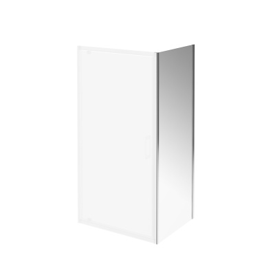 Душевая боковая панель Vetro/Ветро, 80х195, хром Душевая боковая панель Vetro/Ветро, 80х195, хром