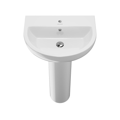 Пьедестал Pro/Про напольный, белый глянцевый