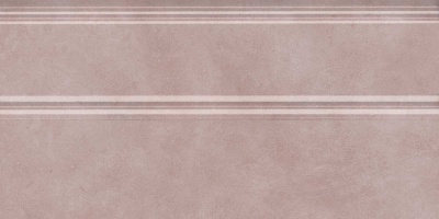 Плинтус Марсо розовый матовый обрезной 30x15x1,7