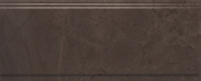 Бордюр Версаль коричневый глянцевый обрезной 30x12x1,3