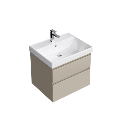 Тумба CUBO подвесная с ящиками 60, лимо матовая