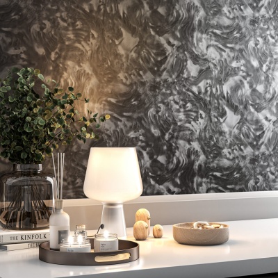 Обои виниловые Буазери база, черный