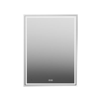 Зеркало Tecno/Текно c LED 60 с подсветкой, с функцией антизапотевание, белое глянцевое Зеркало Tecno/Текно c LED 60 с подсветкой, с функцией антизапотевание, белое глянцевое