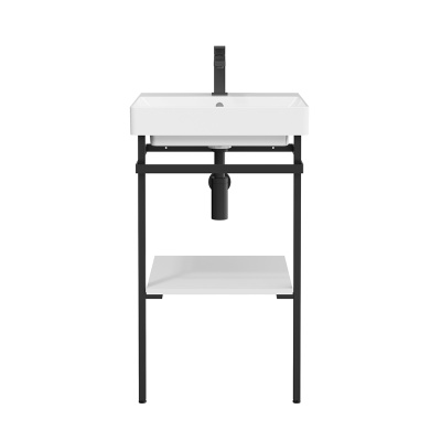 Структура металлическая Pro/Про напольная 50, черная матовая