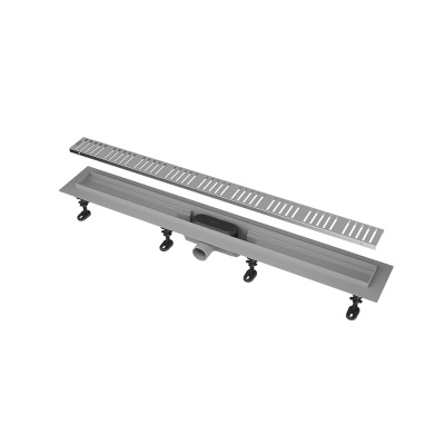 Душевой лоток смарт с перфорированной решеткой, 75 см