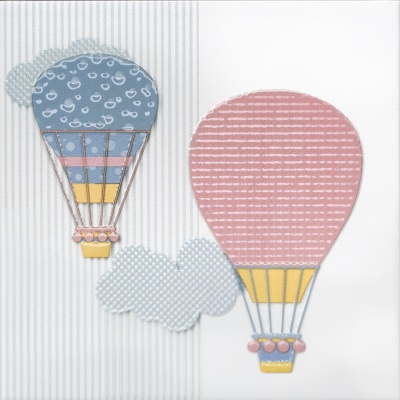 Декор Бон Вояж «Аэростат 1» 20x20x0,69