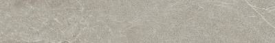 Плинтус Эстерель серый светлый матовый обрезной 60x9,5x0,9