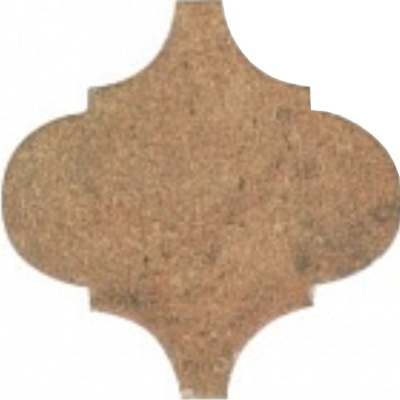 Арабески котто рыжий матовый 26x30x0,7