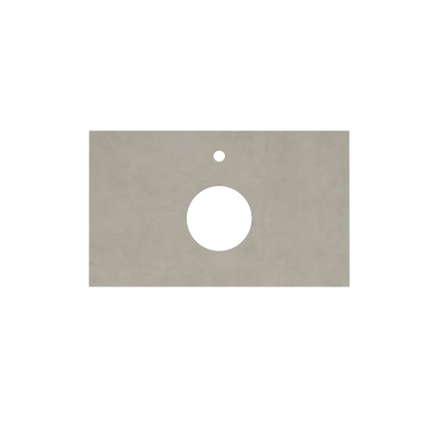 Столешница из керамогранита Про Чементо 80x48, бежевая матовая Столешница из керамогранита Про Чементо 80x48, бежевая матовая