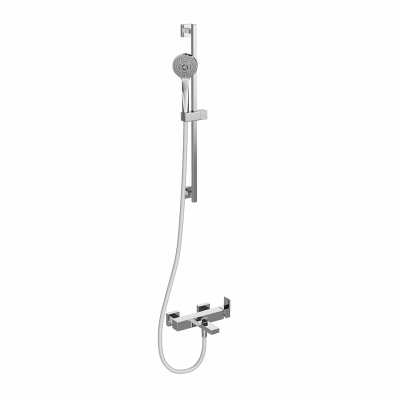 Душевая стойка Futura/Футура c лейкой и шлангом, хром Душевая стойка Futura/Футура c лейкой и шлангом, хром