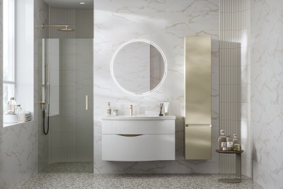 Пенал Cubo/Кубо подвесной правый 165, лимо матовый Пенал Cubo/Кубо подвесной правый 165, лимо матовый