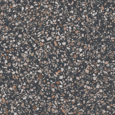 Бричиола чёрный матовый обрезной 60x60x0,9