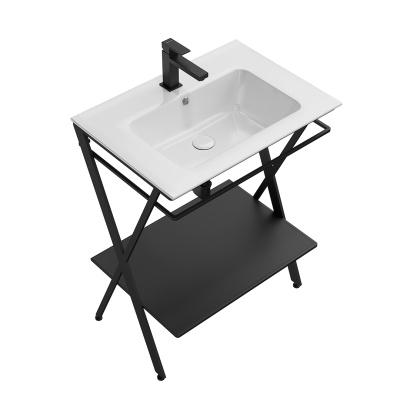 Металлическая структура Piano Next/Пиано Некст напольная 65, черная матовая Металлическая структура Piano Next/Пиано Некст напольная 65, черная матовая