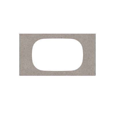 Столешница Magica/Маджика Риккарди 90 см, серая матовая (без отв. под смеситель) Столешница Magica/Маджика Риккарди 90 см, серая матовая (без отв. под смеситель)