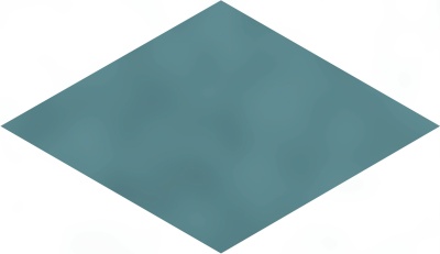 Декор Риад бирюзовый глянцевый 13,5x7,8x0,9