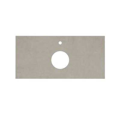 Столешница из керамогранита Про Чементо 100x48, бежевая матовая Столешница из керамогранита Про Чементо 100x48, бежевая матовая