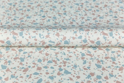 Обои виниловые на флизелиновой основе Семинато мотив, бежево-голубой Обои виниловые на флизелиновой основе Семинато мотив, бежево-голубой