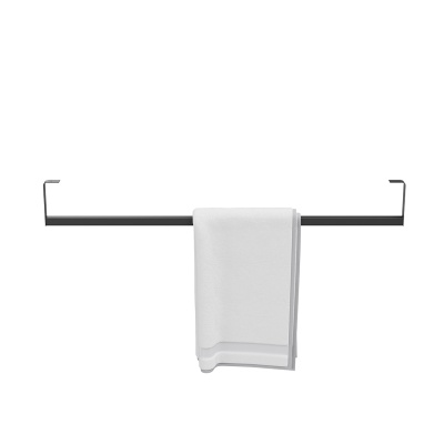 Держатель для полотенец к раковинам Logica/Лоджика 90 с крепежом, черный матовый Держатель для полотенец к раковинам Logica/Лоджика 90 с крепежом, черный матовый