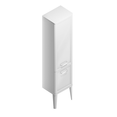 Пенал Pompei/Помпеи напольный\подвесной 150, белый глянцевый Пенал Pompei/Помпеи напольный\подвесной 150, белый глянцевый