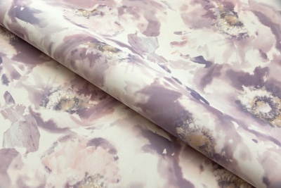 Обои виниловые на флизелиновой основе Легато мотив, сиреневый