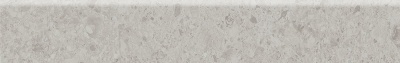 Плинтус Чеппо ди Гре серый светлый матовый обрезной 60x9,5x0,9 Плинтус Чеппо ди Гре серый светлый матовый обрезной 60x9,5x0,9