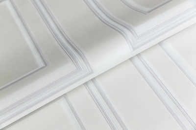 Обои виниловые Буазери мотив, белый Обои виниловые Буазери мотив, белый