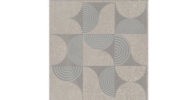 Вставка Авенида серый светлый матовый обрезной 14,5x14,5x0,9