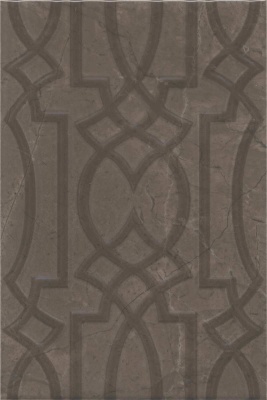 Керамическая плитка 20x30x0,77 Эль-Реаль коричневый структура глянцевый Керамическая плитка 20x30x0,77 Эль-Реаль коричневый структура глянцевый