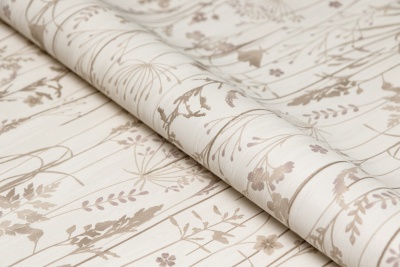 Обои виниловые на флизелиновой основе Платан, мотив, бежевый Обои виниловые на флизелиновой основе Платан, мотив, бежевый