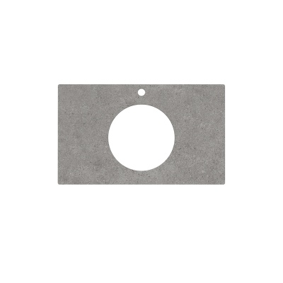 Столешница из керамогранита Фондамента 80, серая Столешница из керамогранита Фондамента 80, серая