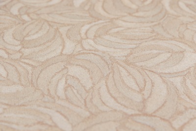 Обои виниловые на флизелиновой основе Мираж база универсальная, бежевый, листья Обои виниловые на флизелиновой основе Мираж база универсальная, бежевый, листья