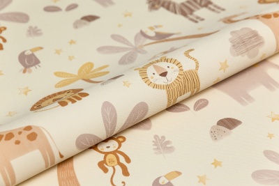 Обои виниловые на флизелиновой основе Уик-энд мотив, жёлтый сафари