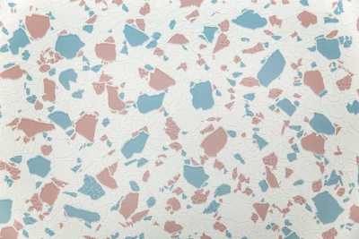 Обои виниловые на флизелиновой основе Семинато мотив, бежево-голубой Обои виниловые на флизелиновой основе Семинато мотив, бежево-голубой