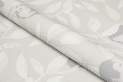 Обои виниловые на флизелиновой основе Шафран мотив, серый, апельсины Обои виниловые на флизелиновой основе Шафран мотив, серый, апельсины