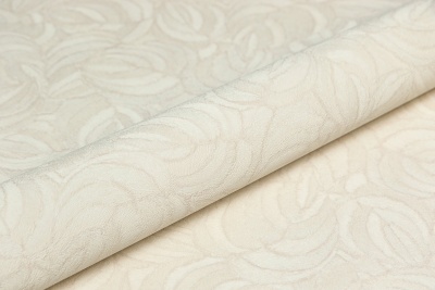 Обои виниловые на флизелиновой основе Мираж база универсальная, бежевый светлый, листья Обои виниловые на флизелиновой основе Мираж база универсальная, бежевый светлый, листья