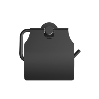 Держатель для туалетной бумаги Изола настенный, черный матовый Держатель для туалетной бумаги Изола настенный, черный матовый